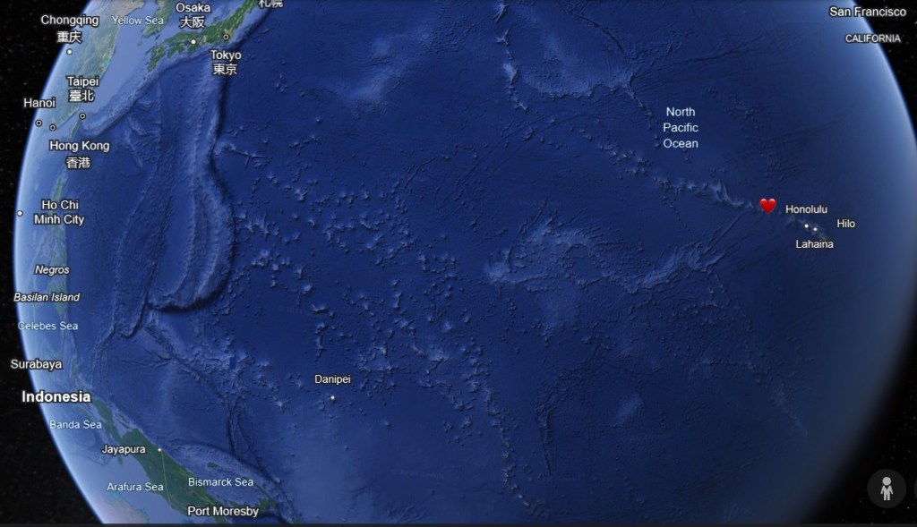 Earth Stewards 13 - Hawaii's Heartmap from 2024