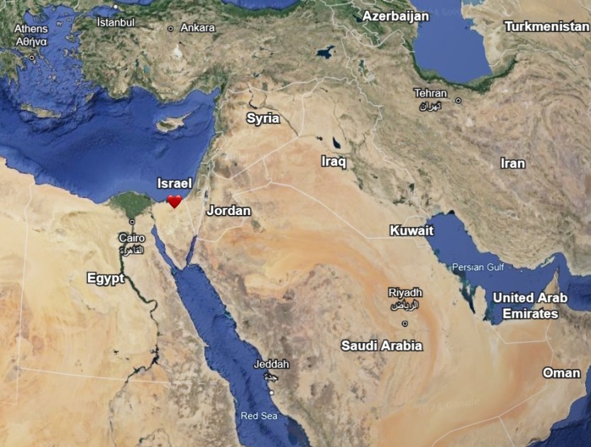 Earth Stewards 13 - Israel's Heartmap - -2024