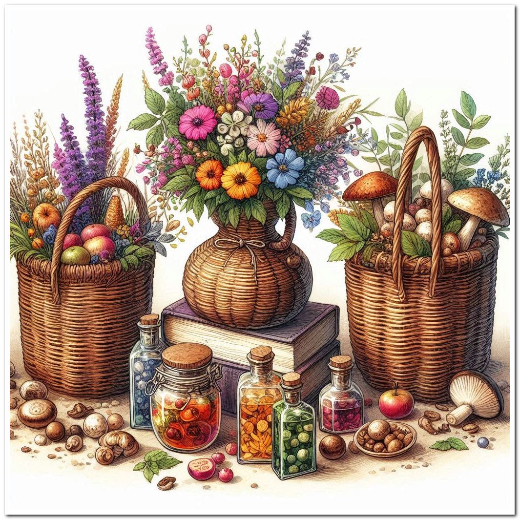 three baskets of abundance